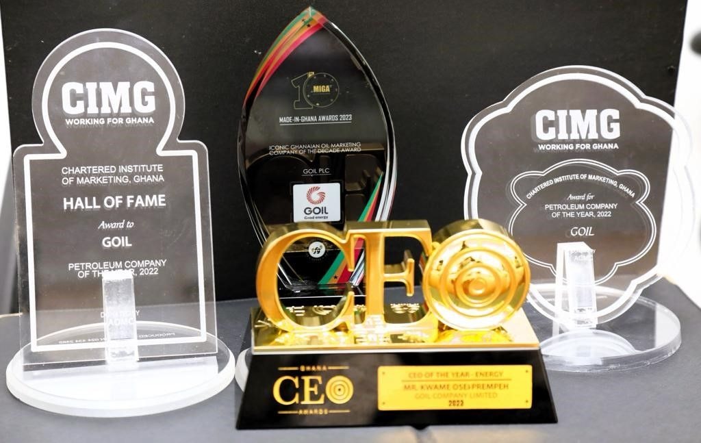 GOIL wins big at 3 separate awards; CEO and company recognised