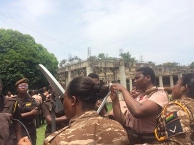 HD+ equips female prison officers with satellite installation skills