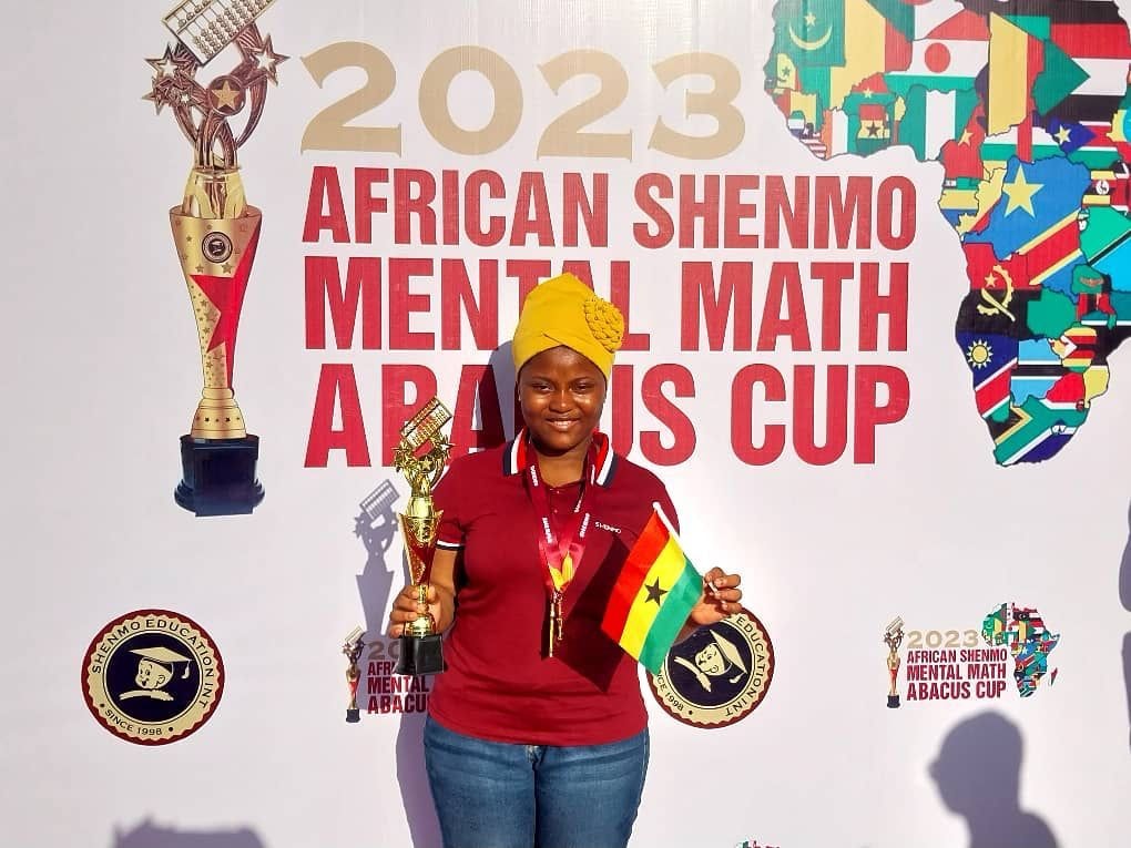 Nakeeyat Dramani Sam wins big at maiden African Shenmo Abacus Mental Math Competition