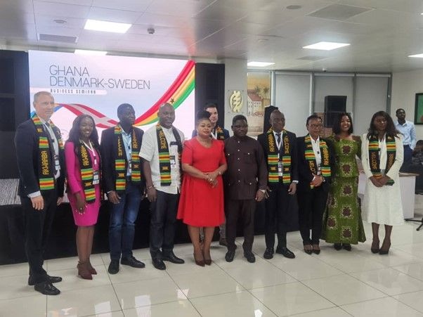 Ghana woos Danish and Swedish investors to tap into the African Market