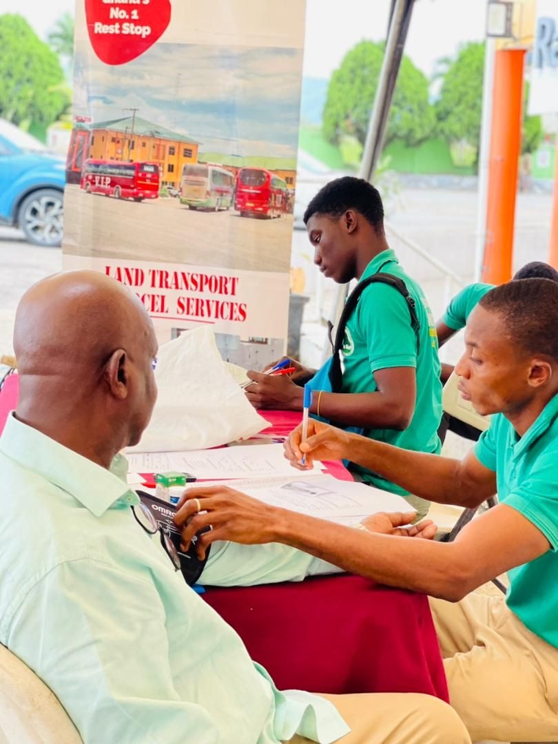 LindaDor Enterprises offers free health screening for commercial bus drivers and host communities