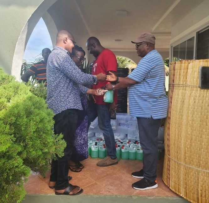 Akosombo Dam spillage: Victims receive support from Risk Management and Advisory Services