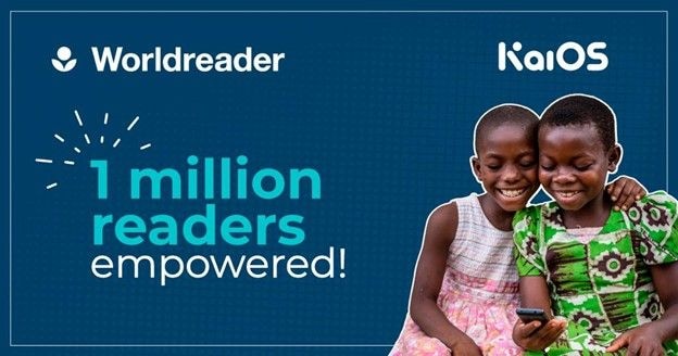 KaiOS Technologies, Worldreader celebrate milestone of empowering 1m readers