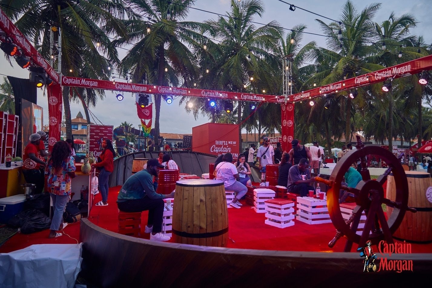 Over 20,000 Ravers welcome Captain Morgan to Ghana