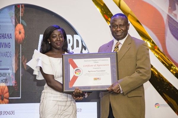 American Chamber of Commerce honours Agrihouse Foundation