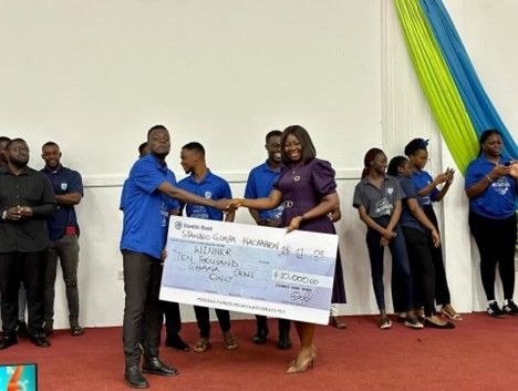 ‘The tomorrow team’ wins Stanbic-GIMPA digital hackathon competition