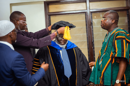 Islamic scholar, Prof. Rashid Hussain Salwat, honoured