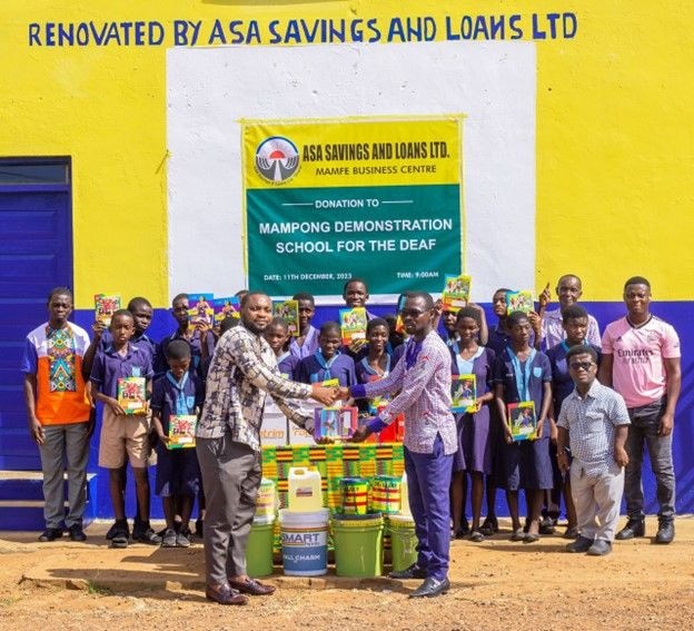 ASA Savings and Loans supports Demonstration School for the Deaf