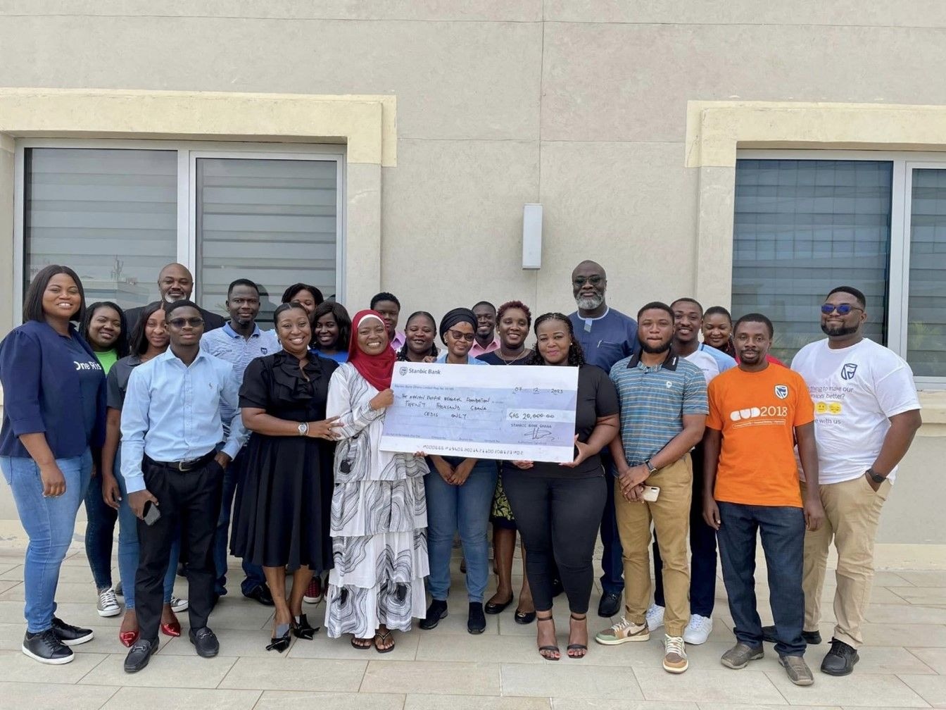Stanbic employees support Mariam Kwofie Foundation with GHS 20,000