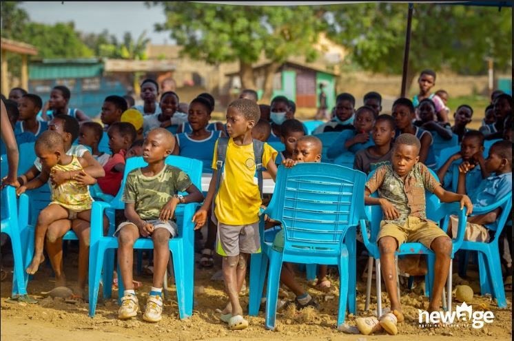 Newage Agric Solutions reaches out to children of Mepe this christmas