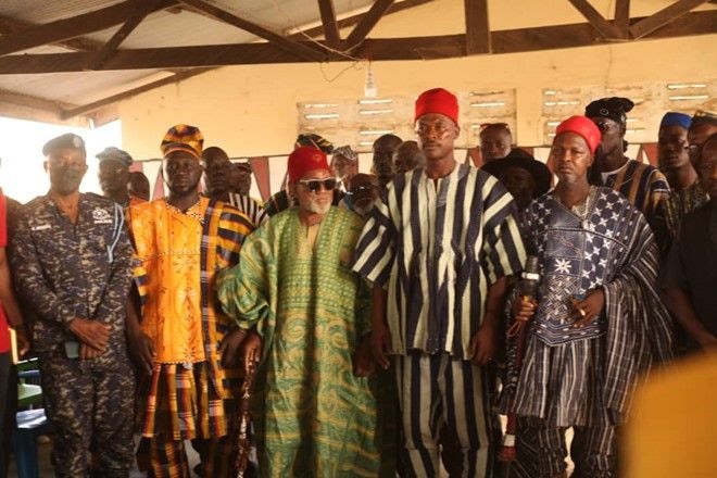 Mirigu Naba installs six Divisional Chiefs