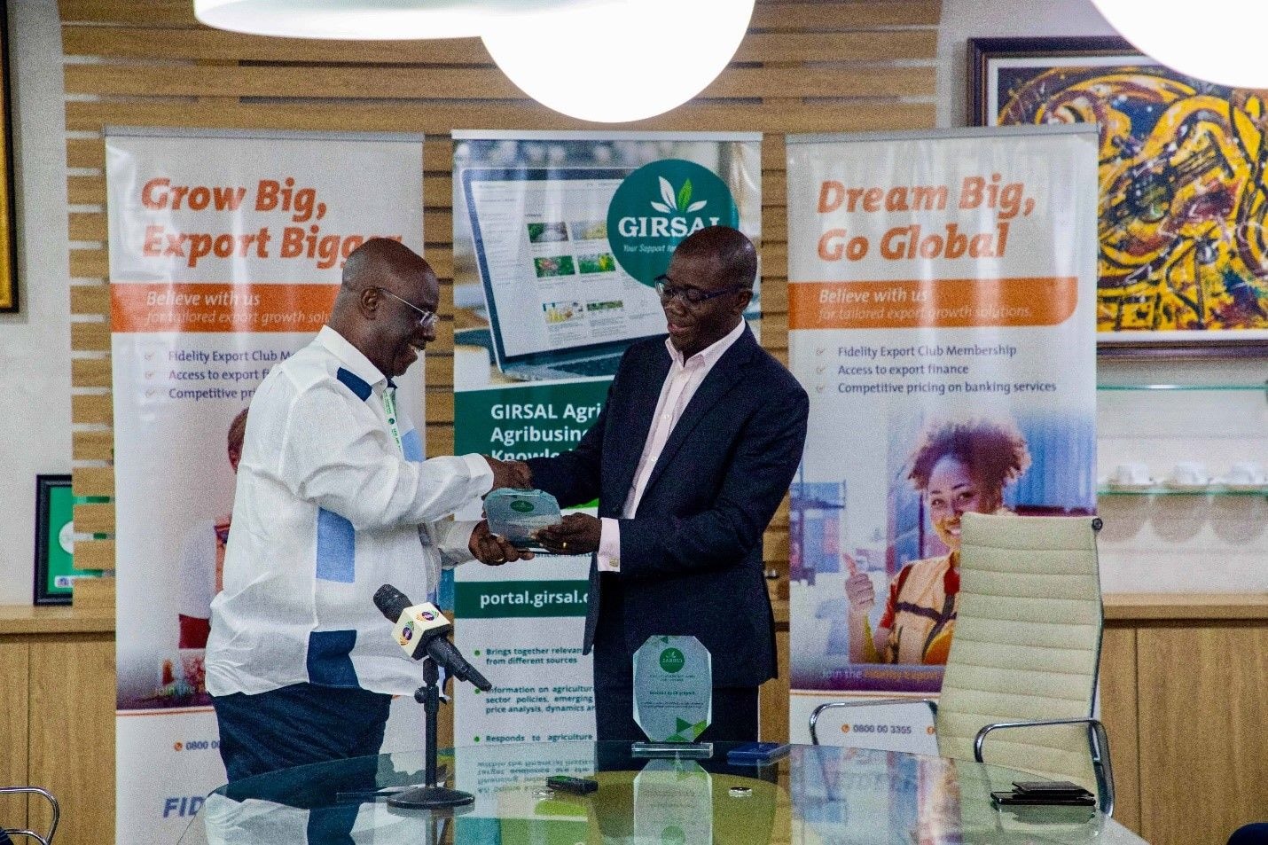 Fidelity Bank receives prestigious awards from GIRSAL
