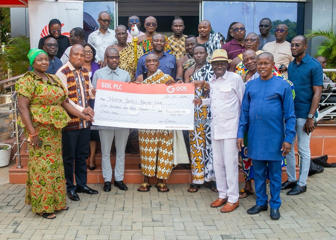 GOIL donates GH₵150,000 to Akosombo Dam flood victims