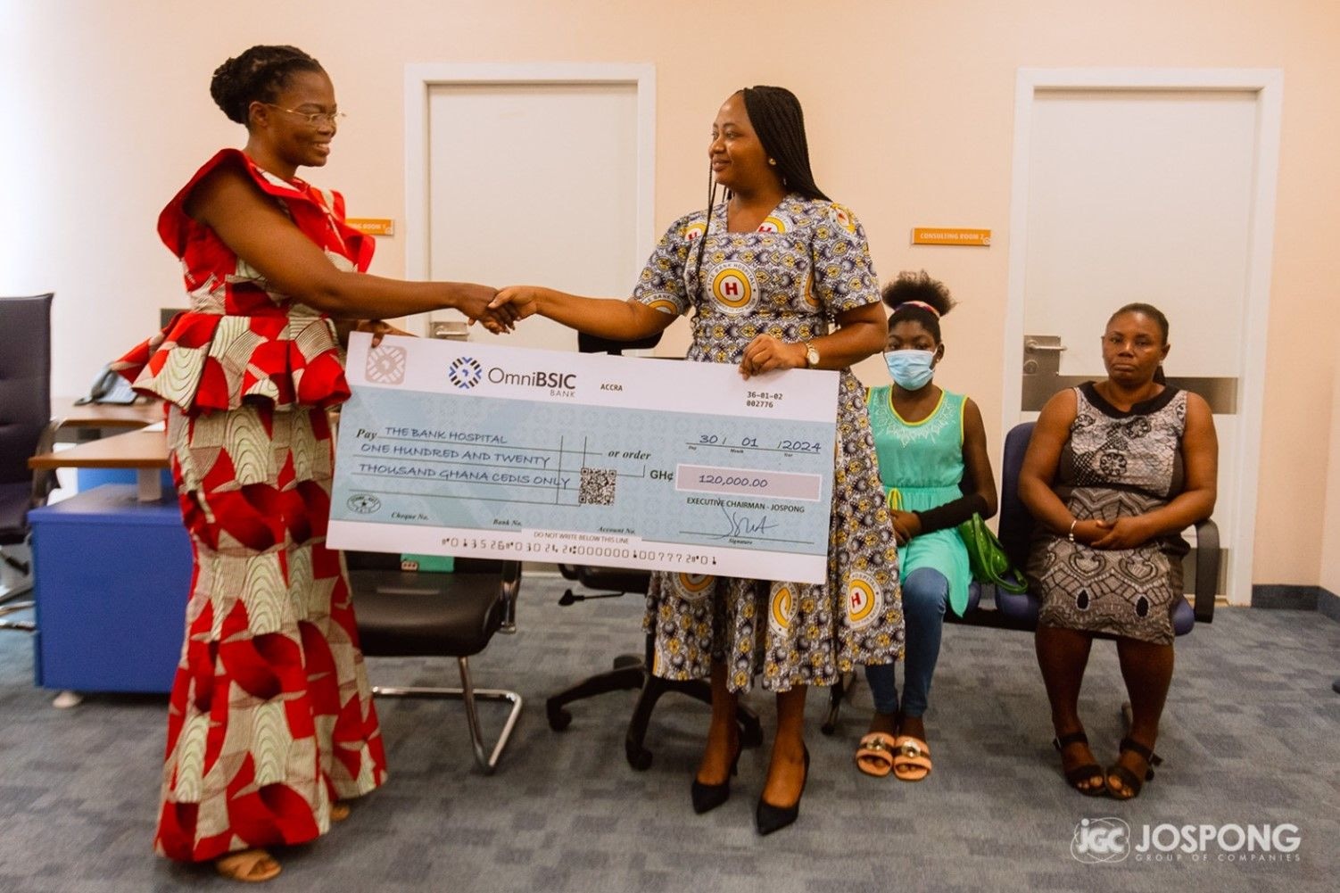 Jospong Group supports dialysis patients at the Bank Hospital