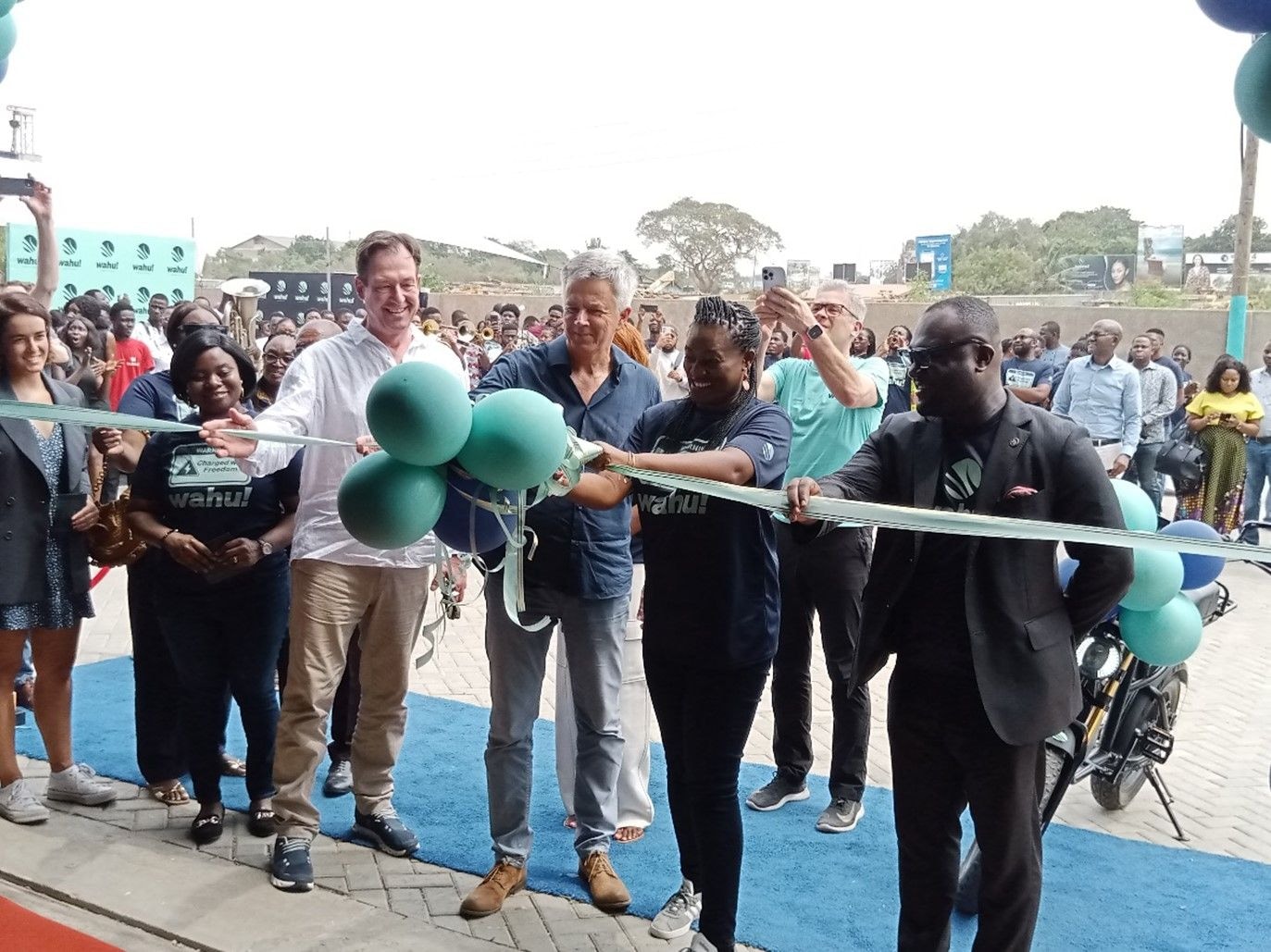 Wahu inaugurates nation’s first e-vehicle plant