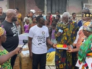 GHASBO supports Akosombo Dam spillage victims with educational material