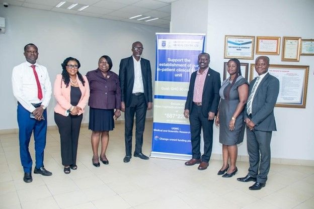 B&FT pays courtesy call on University of Ghana Medical Centre