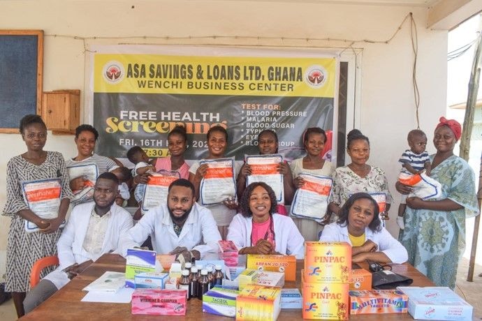 Goaso, Dormaa Ahenkro & Wenchi benefit from ASA Savings and Loans