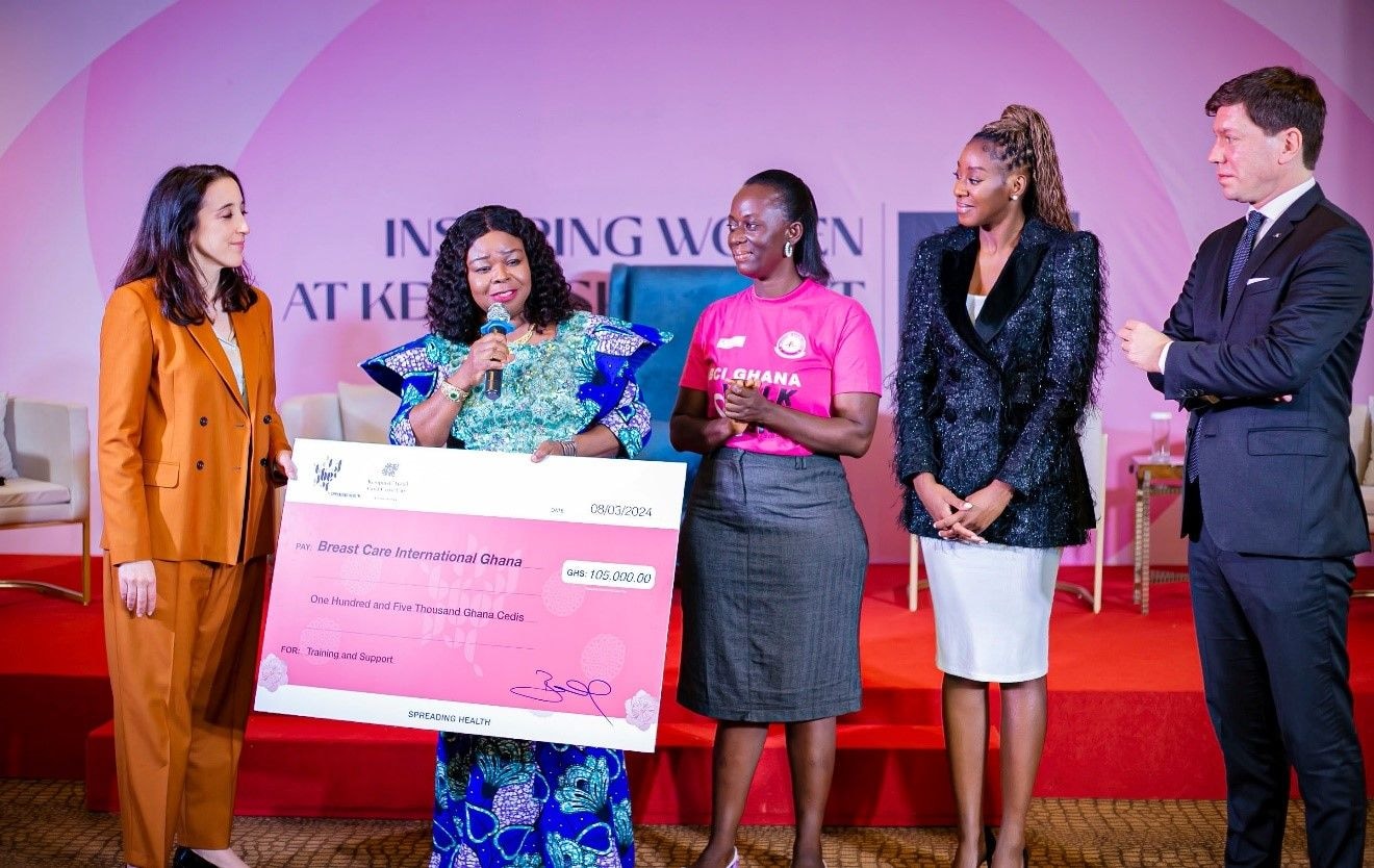 Kempinski Hotel donates towards breast cancer awareness