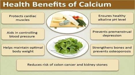 Calcium – Improves bone health, cardiac function, kidney stones, cholesterol & more