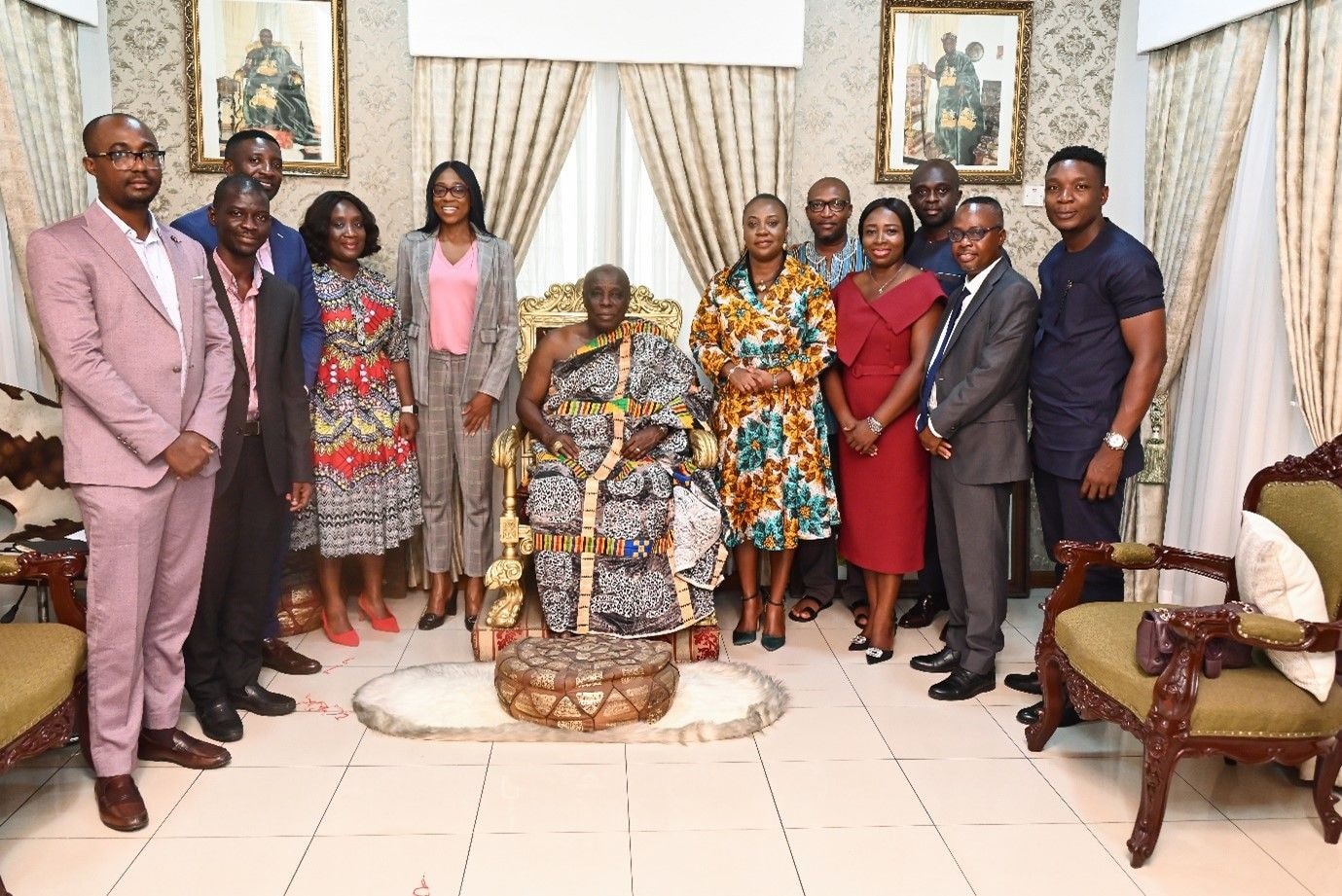 Okyenhene encourages decentralization to accelerate development