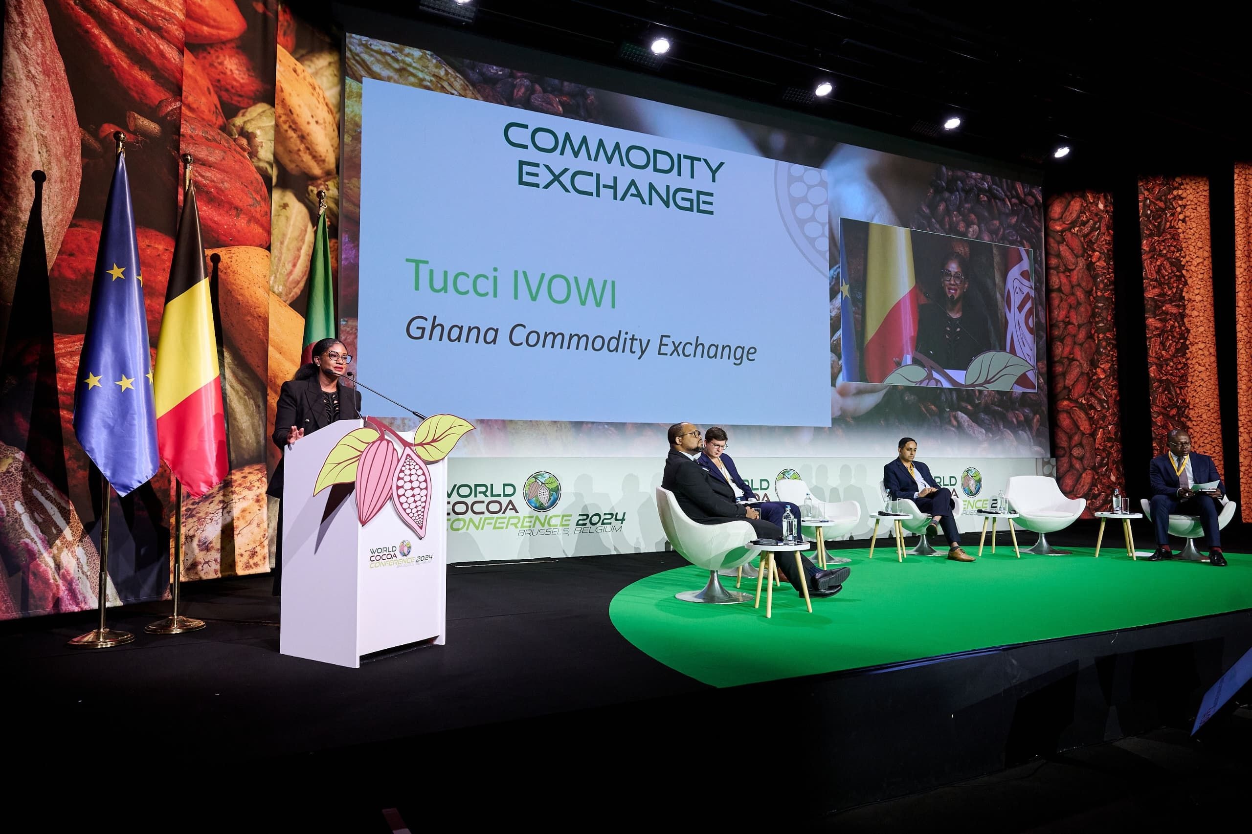 GCX CEO drives dialogue on transforming africa’s cocoa industry at 2024 World Cocoa Conference