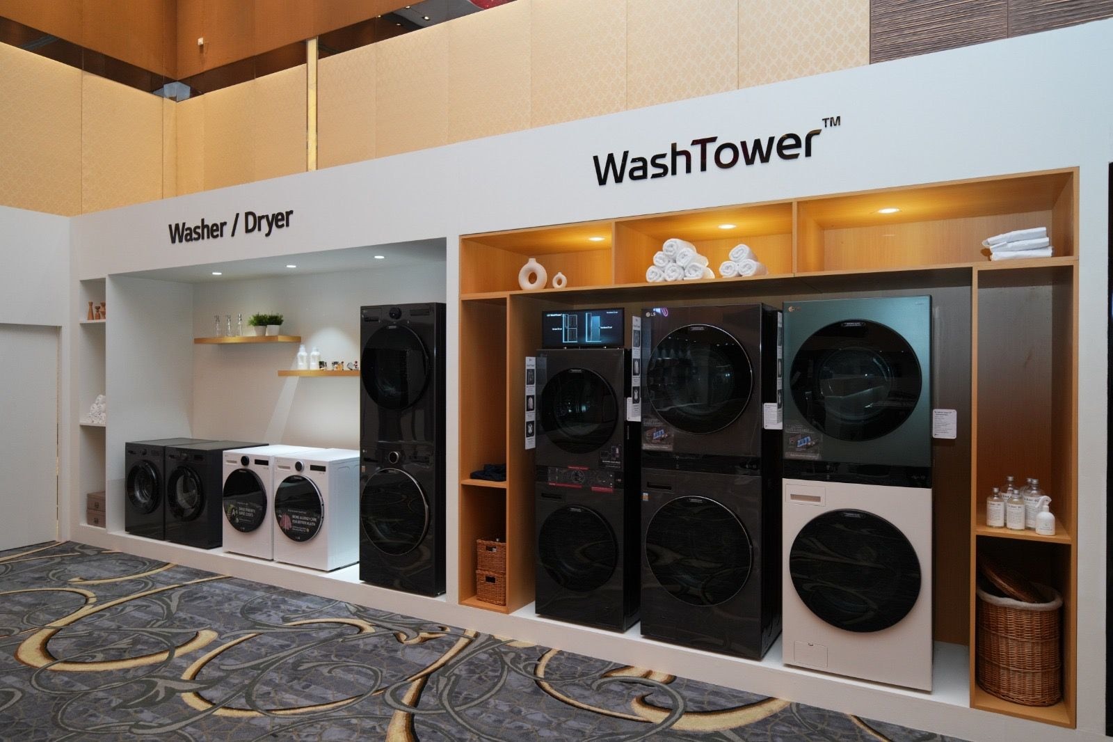 LG Electronics showcases trendsetting home appliance products in the region