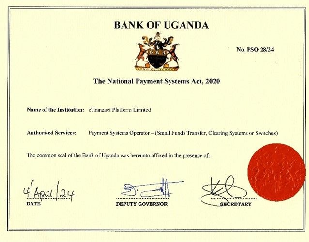 eTranzact Global expands continental footprint into Uganda