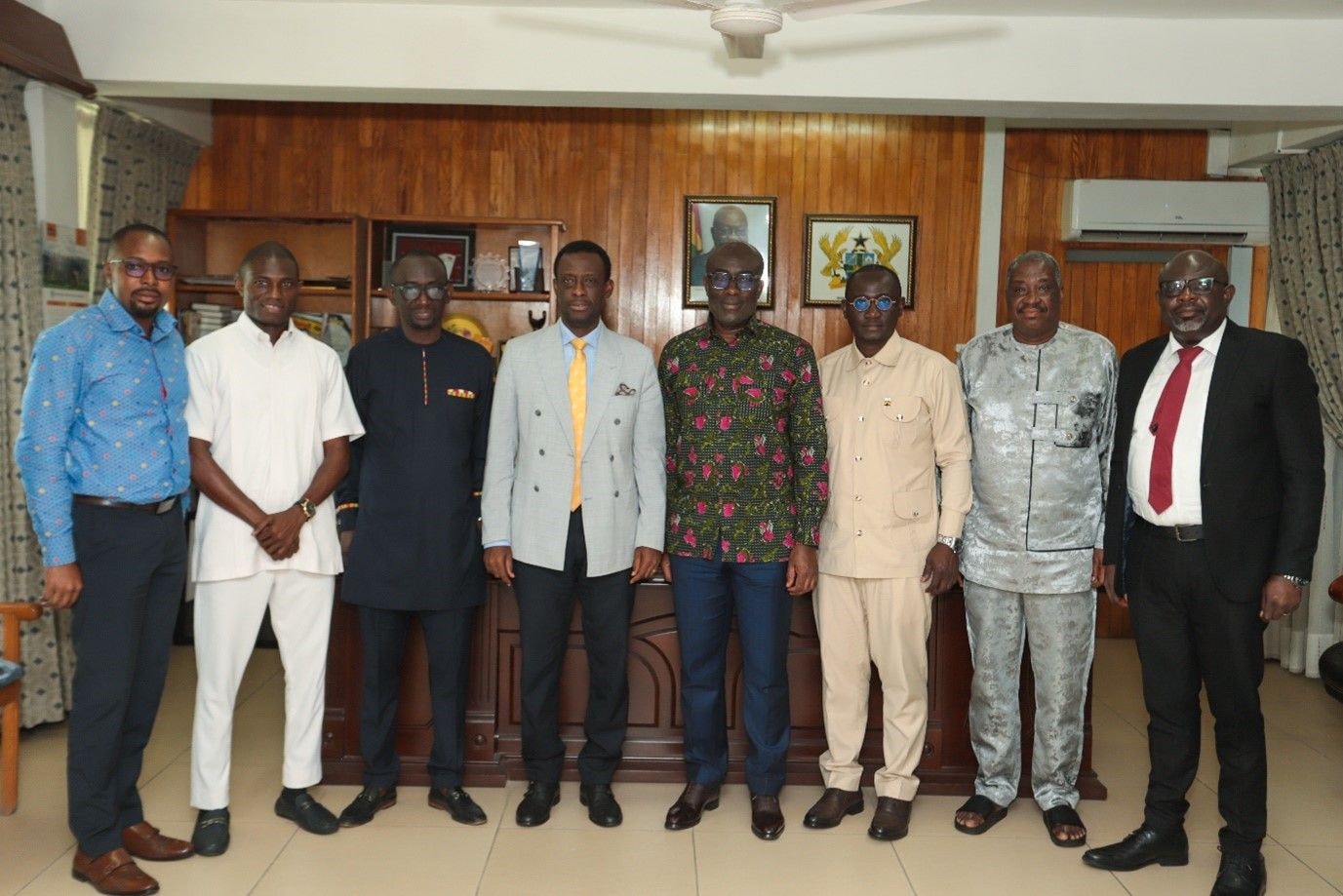 Western Regional Minister pledges support to GNPC Boss
