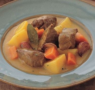 Recipes : Blanquette of Lamb
