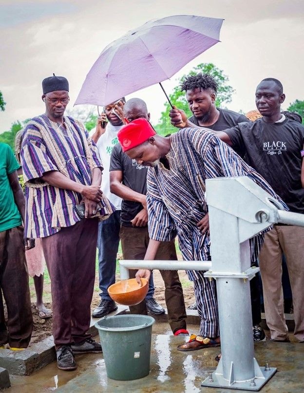 Charger Limited Founder donates borehole to Mirig-Nabango Community