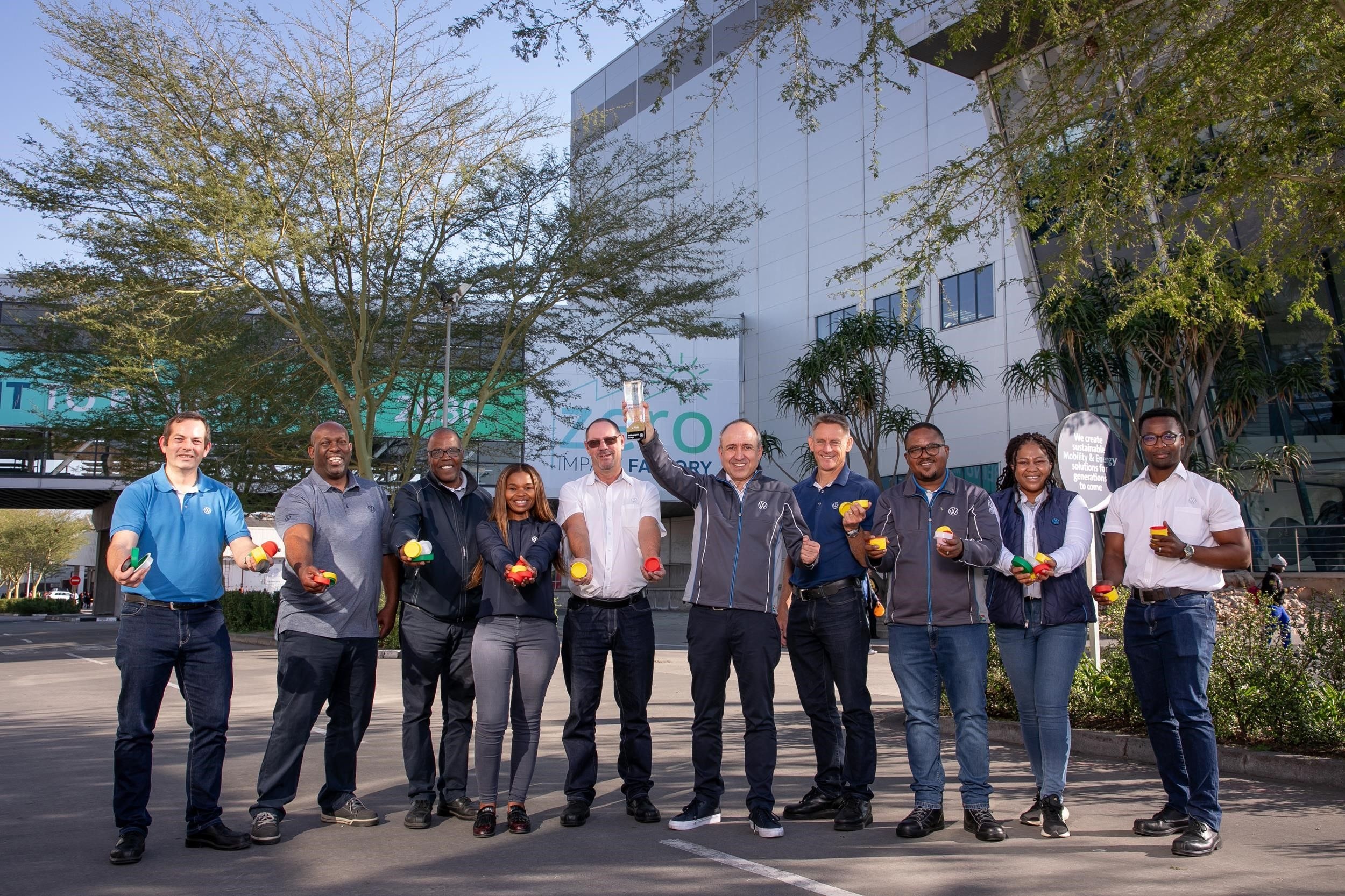 Volkswagen Group Africa tops all in plastic recycling