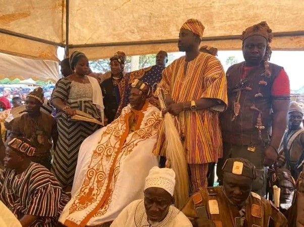 Overlord of Gonjaland pays historic visit to Overlord of Dagbon