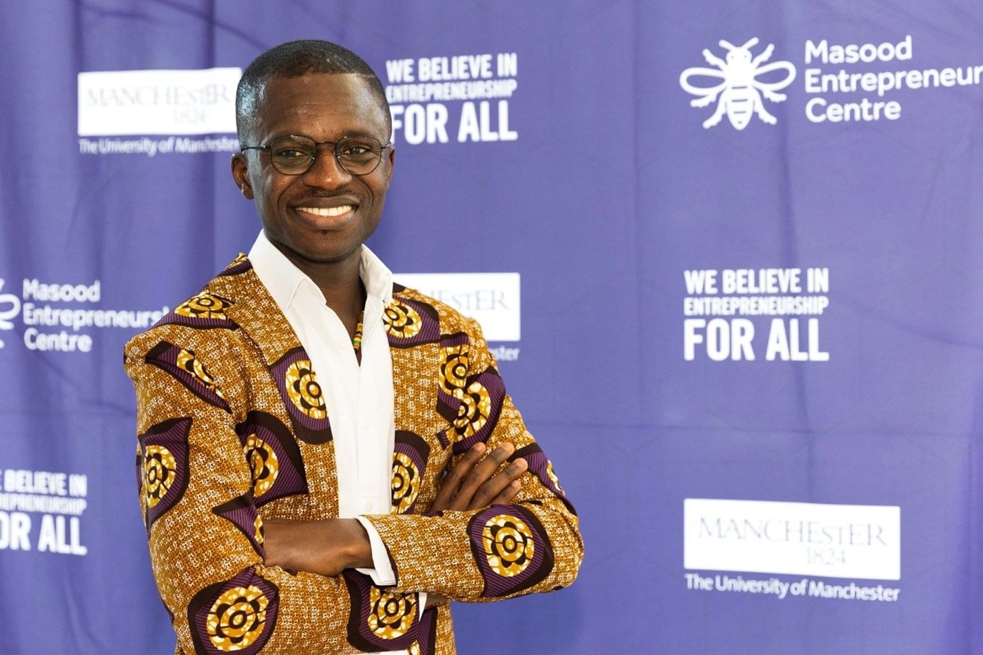 Kwarteng honoured with an installation on the University of Manchester's Bicentenary Way