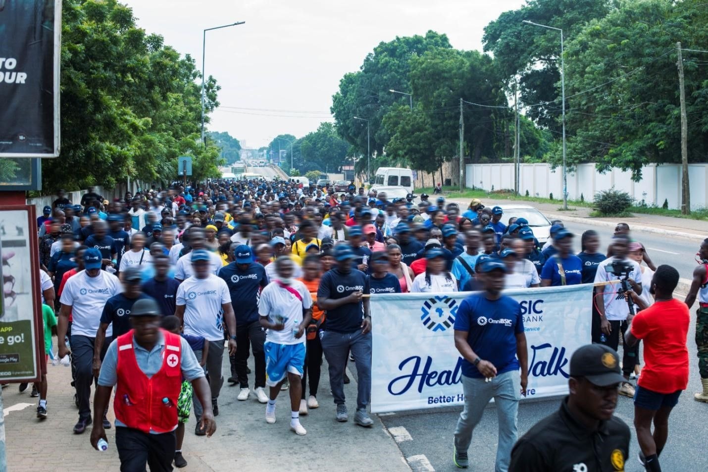 Community spirit in action with OmniBSIC Bank's successful 5th edition health walk