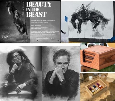 CanoeVibes: Kendall Nkrumah returns with ‘Beauty in the Beast’ exhibition today in Accra