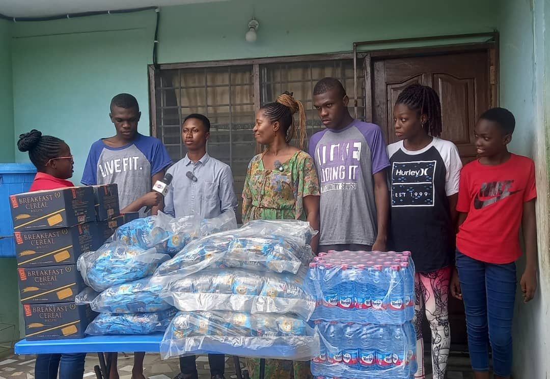 Twellium Industrial Company supports widowed mother of autistic twins in Tema