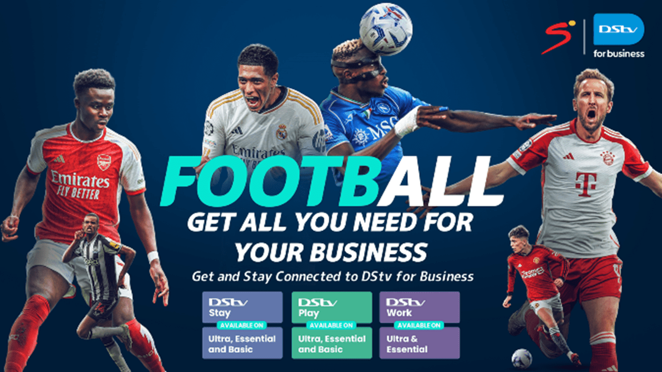 DStv for Business brings your customers all the league football they want!