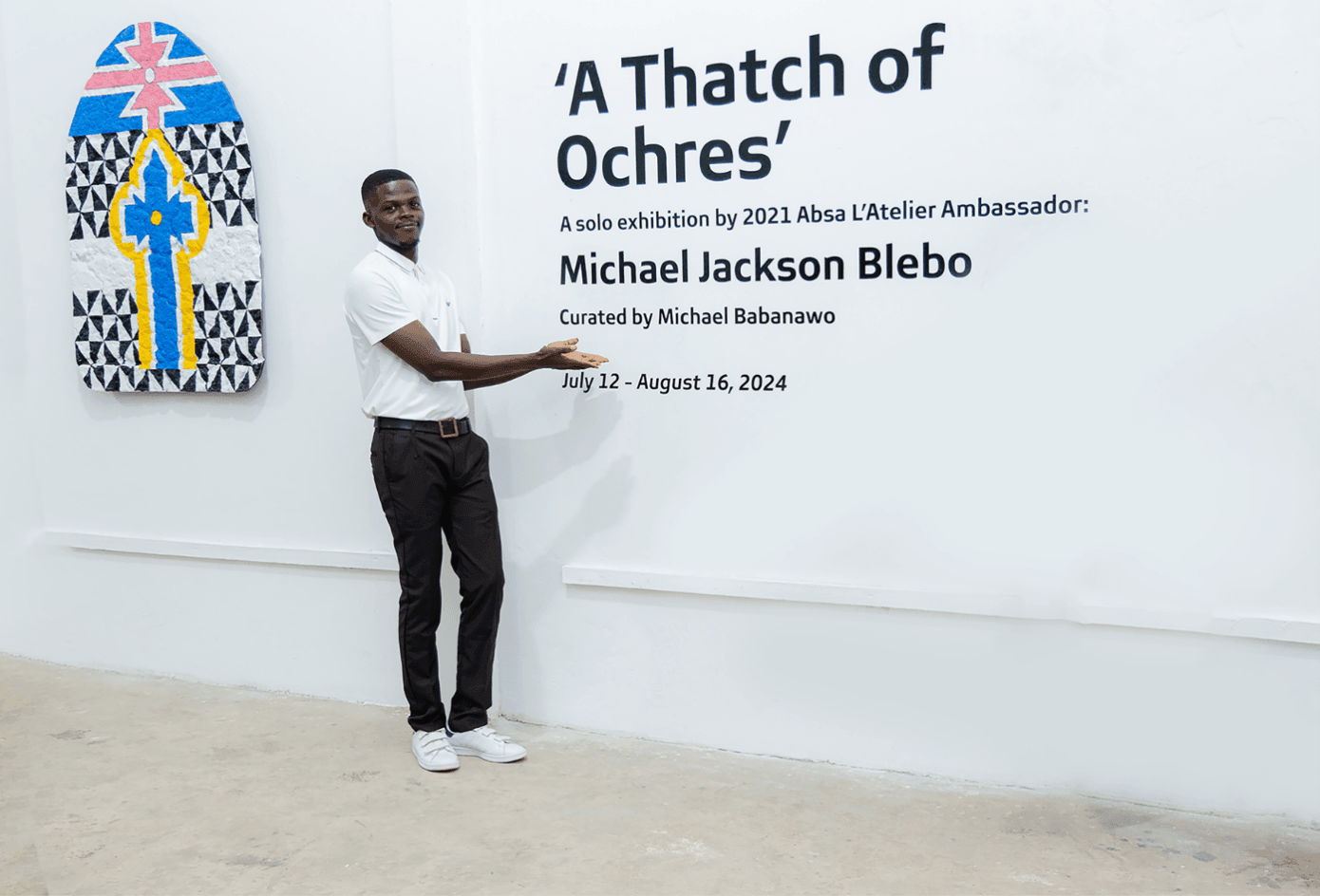Absa L’Atelier Ambassador showcases solo exhibition