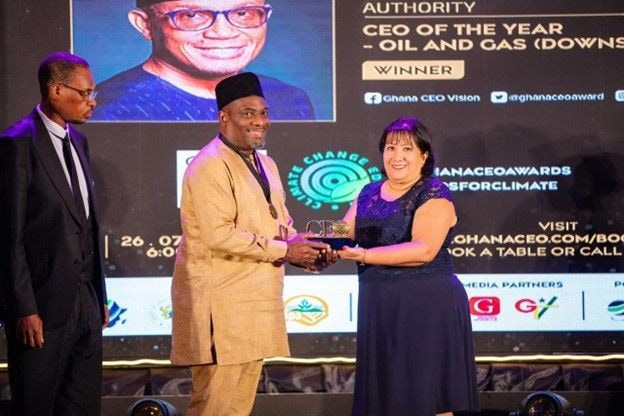 NPA boss wins two awards at the Ghana CEO Awards 2024