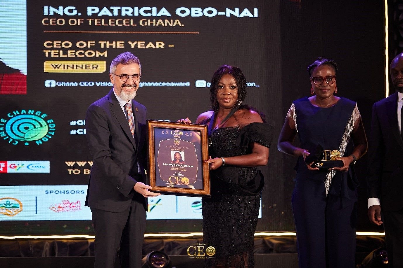 Double recognition for Telecel’s Patricia Obo-Nai at CEO Awards