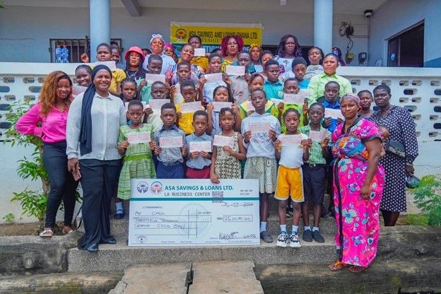 ASA Savings and Loans awards a cheque amount of GH¢75,000 to brilliant but needy students