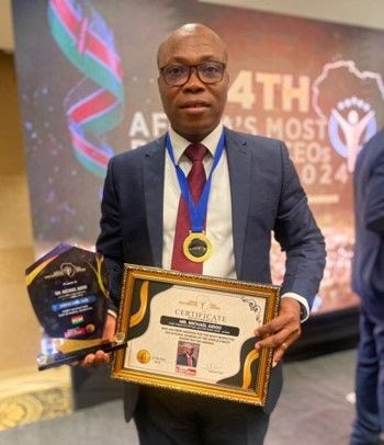 Sekyere Rural Bank CEO wins ‘Most Respected CEO Award’ in rural banking