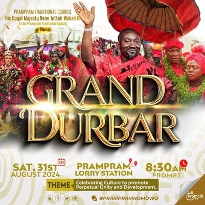 CanoeVibes: Prampram Homowo Durbar is a thank you note to the town and its people