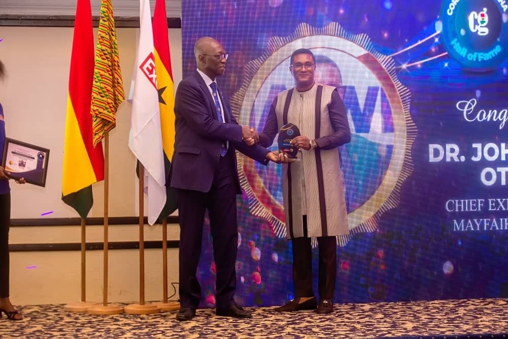 Mayfair Estate CEO honored at 8th Corporate Ghana Hall of Fame 2024