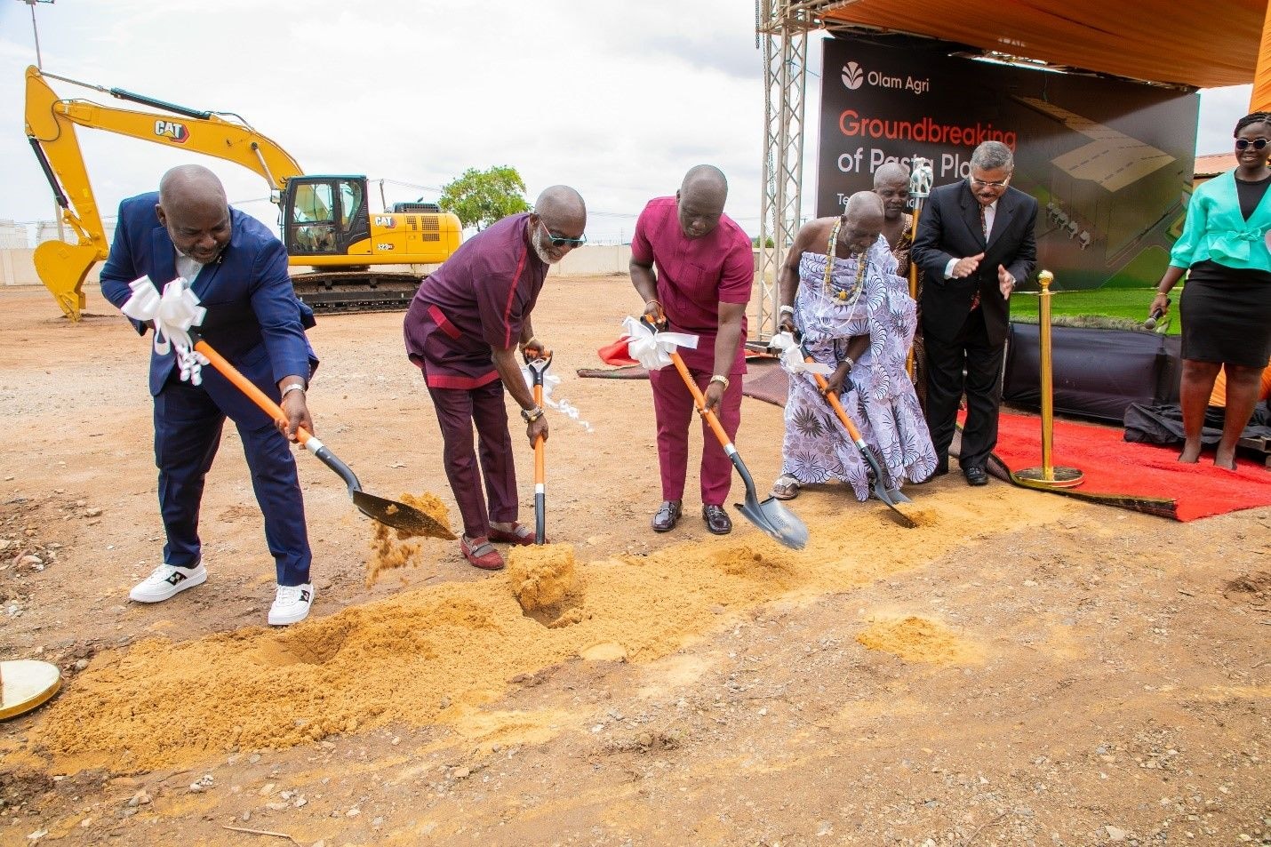 Olam Agri breaks ground for construction of new pasta production facility at Kpone