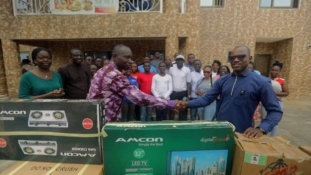 Theovision donates medicines to Nzolenzu