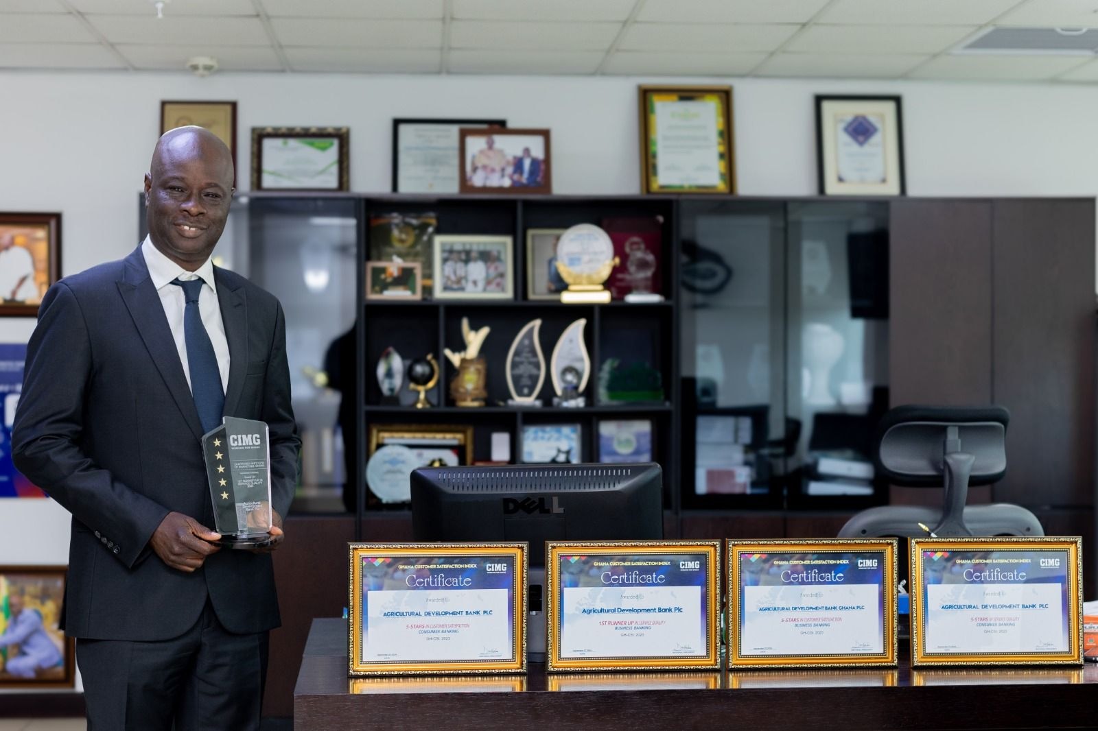 ADB wins big at CIMG Customer Satisfaction Index Report launch and awards night