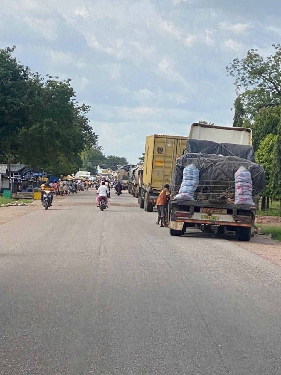 Security agencies, truck drivers worry over fuel tanker congestion at Paga border