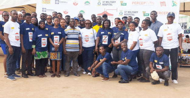 Donewell Insurance/ HappyFM organise blood donation drive: seeks to increase stock of National Blood Bank